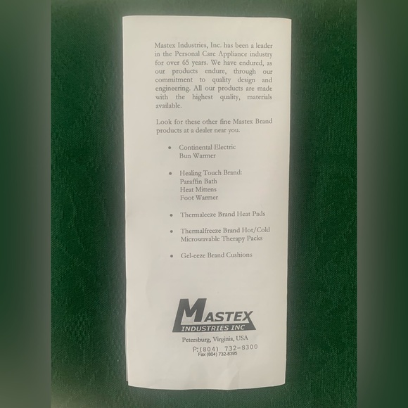 Continental Electric Plate Warmer by Mastex Industries. Bought at Sur La Table. - Picture 5 of 7